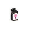 Plug anal pompon rose 